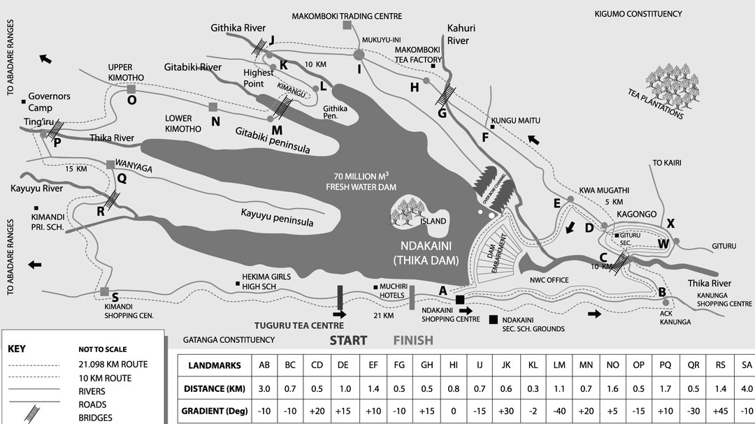 Ndakaini Dam Marathon（恩达凯尼水库马拉松）-非行家旅行-Africa Wild Wander
