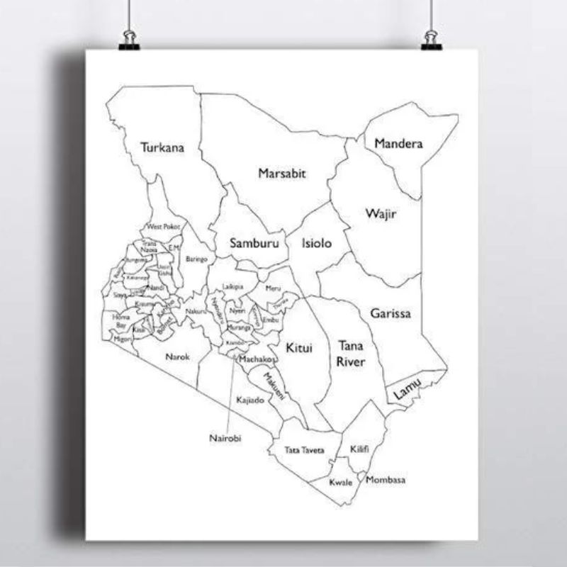 Kenya 47 Counties（肯尼亚 47 县目的地索引）-非行家旅行-Africa Wild Wander