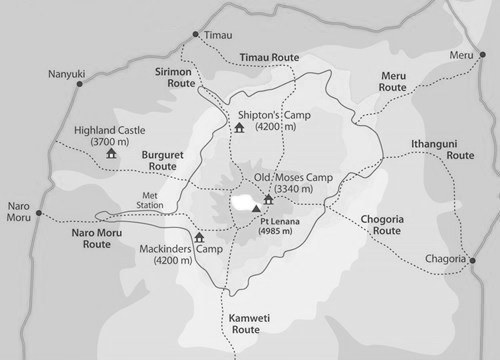 Hiking Trails to Mount Kenya（水系 / 湖泊 / 海岸）-非行家旅行-Africa Wild Wander