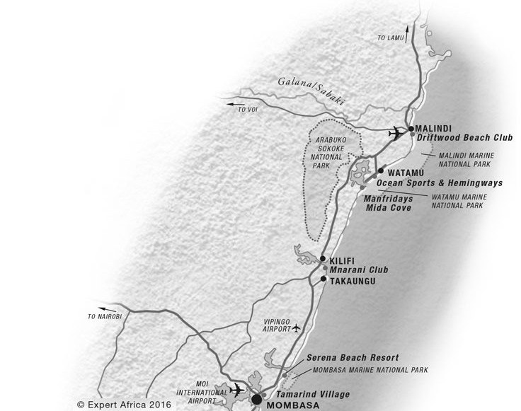 Takaungu Creek（水系 / 湖泊 / 海岸）-非行家旅行-Africa Wild Wander