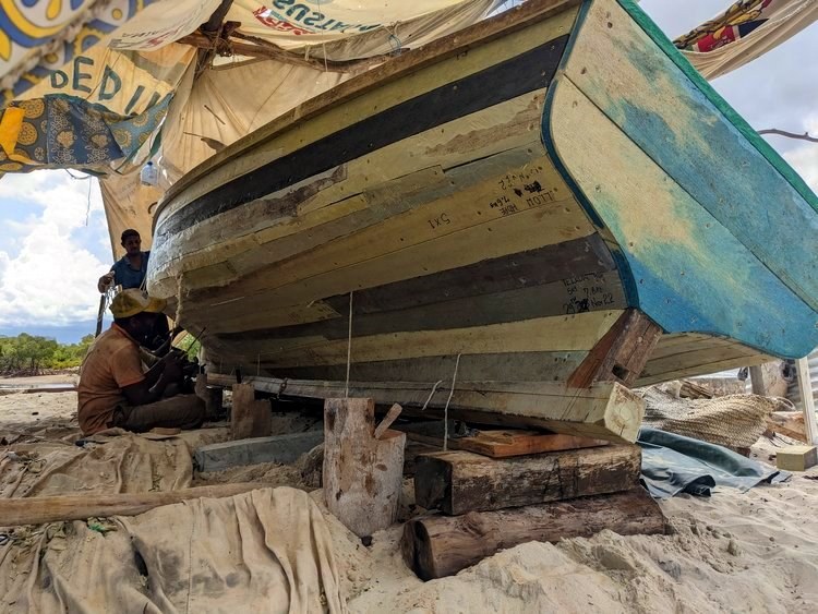 Matondoni Dhow Workshop(马通多尼独桅帆船工坊)-非行家旅行-Africa Wild Wander